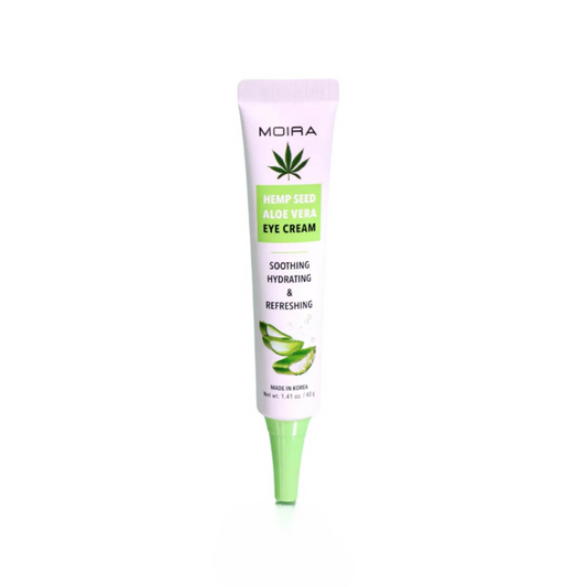 MOIRA Hemp Seed Aloe Vera Crema Para Ojos Con Extractos De Cañamo & Aloe Vera - 20mL