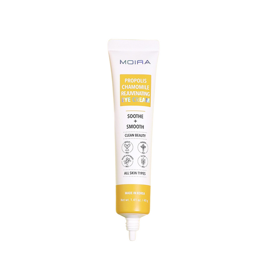 MOIRA Propolis Chamomile Crema Para Ojos Rejovenecedora Infundida Con Propóleo & Manzanilla- 40g
