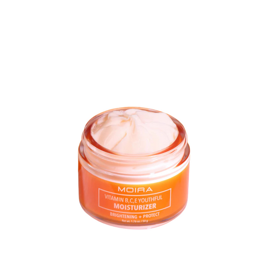 MOIRA Crema Facial Hidratante Antienvejecimiento Vitamina B,C,& E - 50g