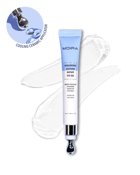 MOIRA Hyaluronic Gel Desinflamante para Ojos con Ácido Hialurónico y Cafeína - 20mL