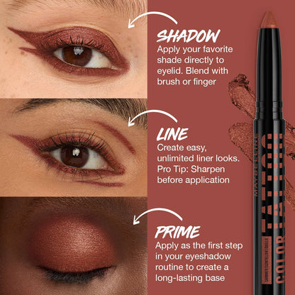 35 I AM POWERFUL - Maybelline Color Tattoo Longwear Stix Sombra de Ojos Multiusos de Larga Duración, Maquillaje de Ojos Todo en Uno para Hasta 24 Horas de Uso