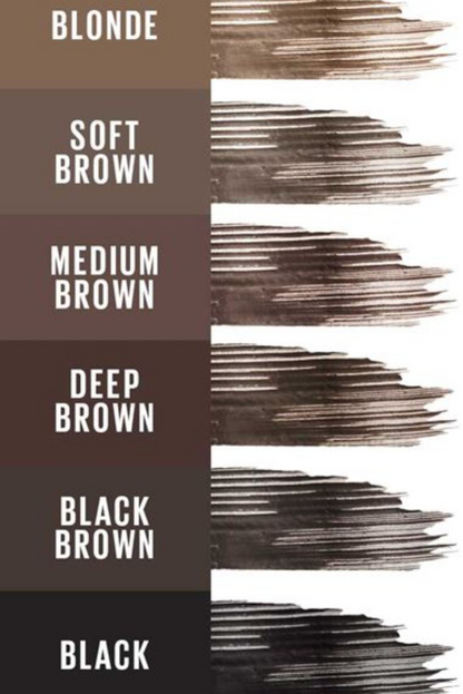264 BLACK - Maybelline Tattoo Studio Gel Con Color Para Peinar Cejas
