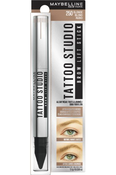 255 SOFT BROWN- Maybelline Tattoo Studio Brow Lift Stick