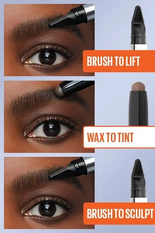 255 SOFT BROWN- Maybelline Tattoo Studio Brow Lift Stick
