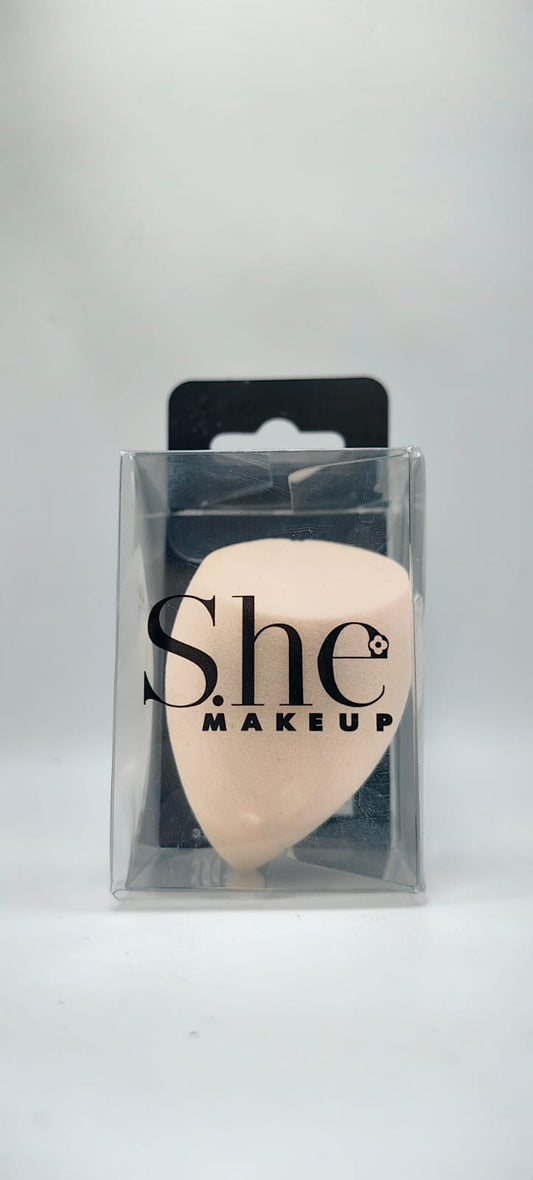 S.h.e Makeup Beauty Blender esponja para aplicación de maquillaje beige