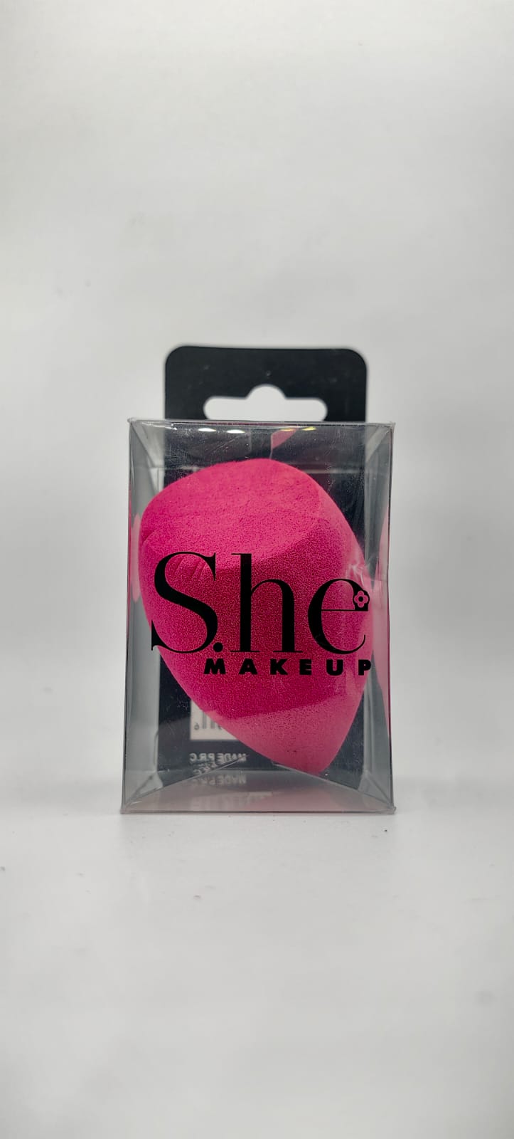 S.h.e Makeup Beauty Blender esponja para aplicación de maquillaje fucsia