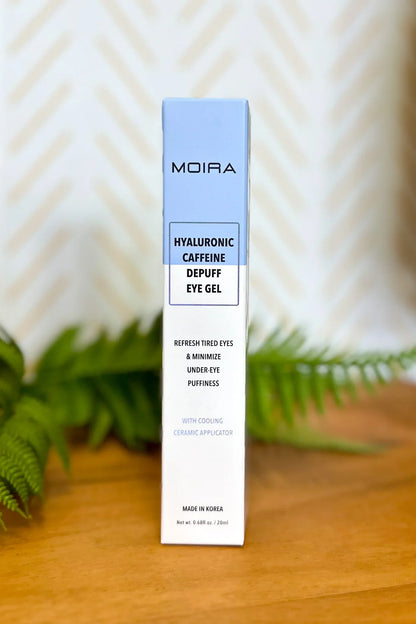 MOIRA Hyaluronic Gel Desinflamante para Ojos con Ácido Hialurónico y Cafeína - 20mL