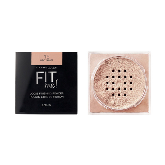 15 LIGHT - Maybelline Fit Me Polvo Suelto Sellador Con Control De Brillo
