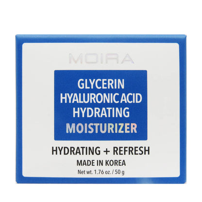 MOIRA Crema Facial Hidratante Infundida Con Glycerina & Acido Hialuronico - 50g
