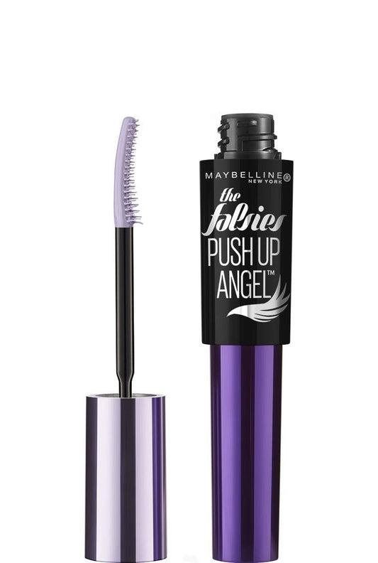 NEGRO / REGULAR LAVABLE - Maybelline Mascara Encrespador The Falsies Push Up Angel