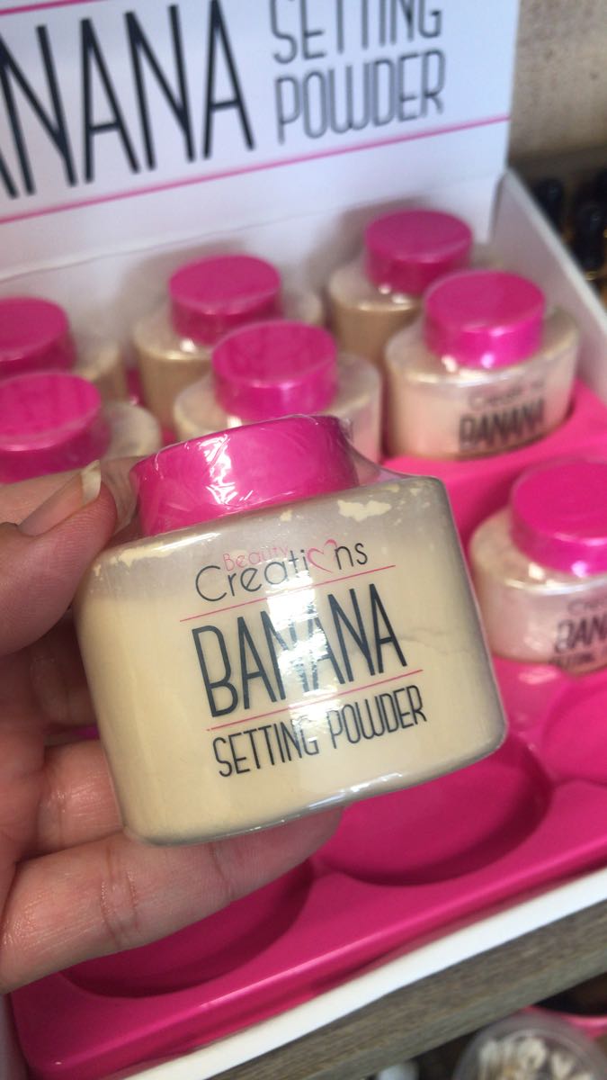 Beauty Creations Polvo Suelto Sellador Banana