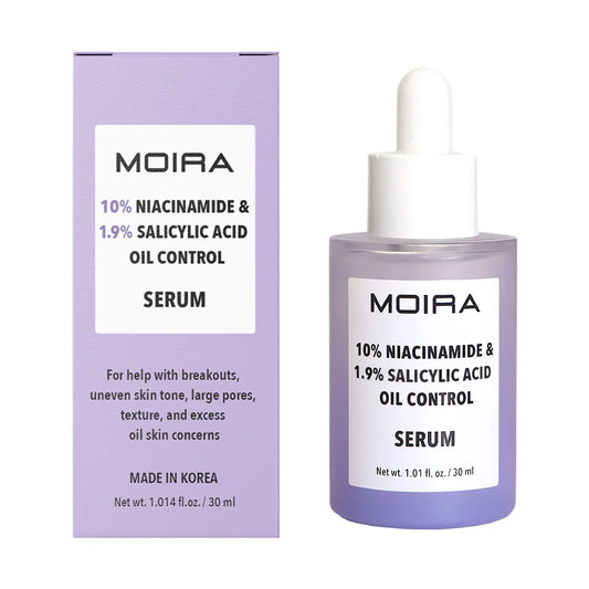 MOIRA 10% Niacinamide & 1.9% Salicylic Serum Para Control De Grasa - 30mL