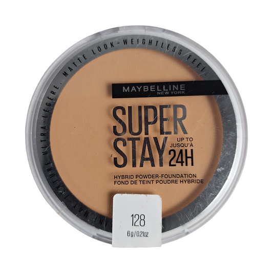 128 - Maybelline Superstay Base Hibrida en Polvo 24 HR Contra Agua