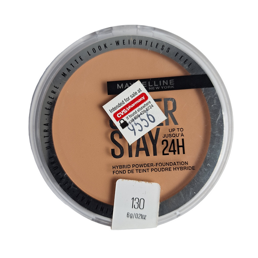 130 - Maybelline Superstay Base Hibrida en Polvo 24 HR Contra Agua