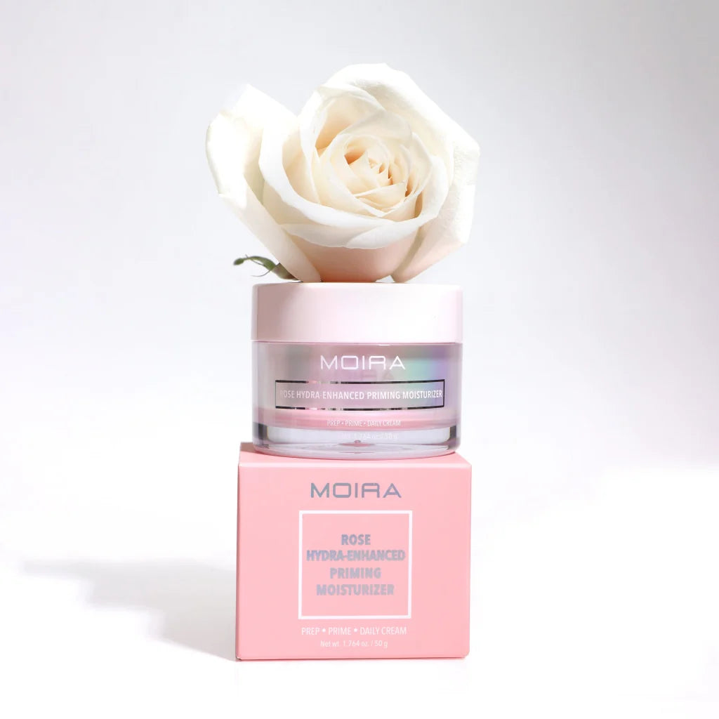 MOIRA Rose Hydra Enhanced Crema Facial Pre Base - 50g