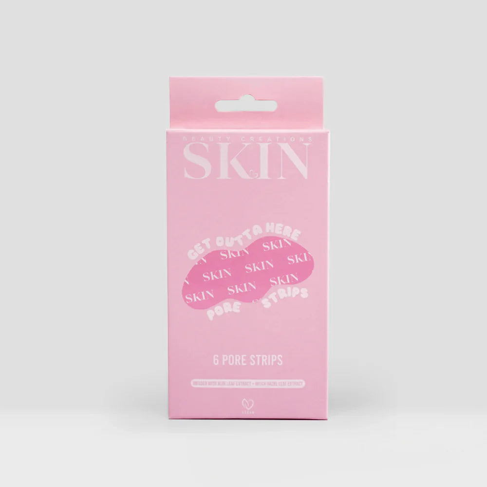 Beauty Creations Skin Get Outta Here Paquete De 6 Tiras Para Poros