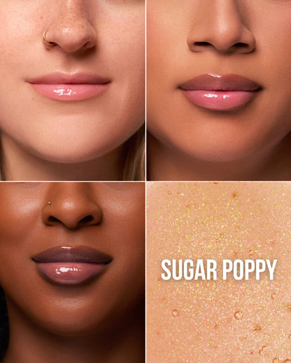 Beauty Creations Tinted Luxe Aceite Labial Teñido - SUGAR POPPY