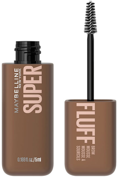 255 SOFT BROWN - Maybelline Superfluff Brow Mousse Gel Para Cejas Esponjosas