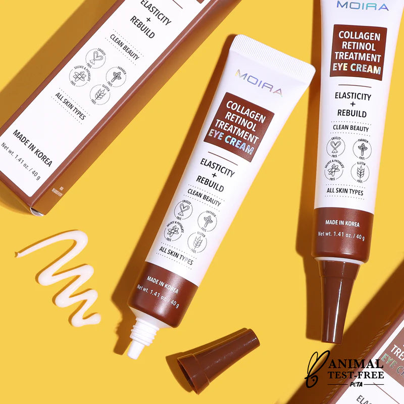 MOIRA Crema Para Ojos Tratamiento Con Collageno & Retinol - 40g