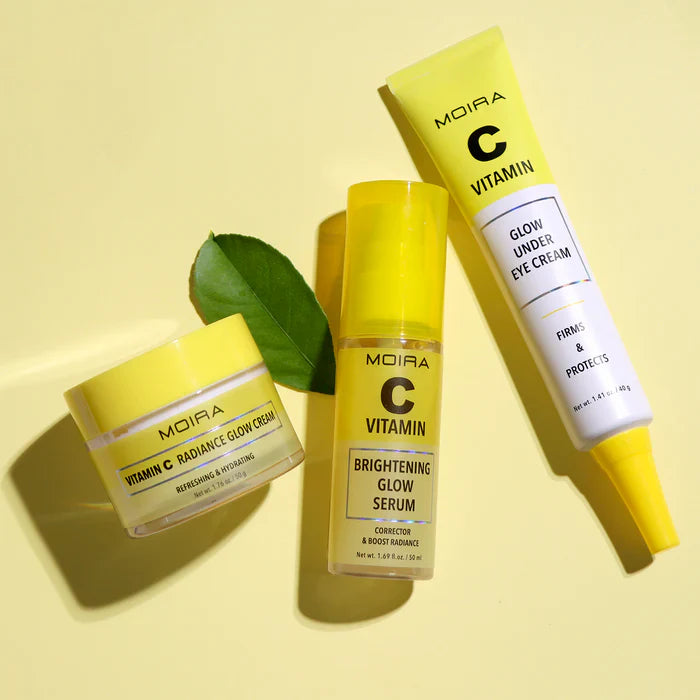 MOIRA Glow Under Eye Crema Iluminadora Para Contorno De Ojos Con Vitamina C & Extractos De Frutas - 20mL