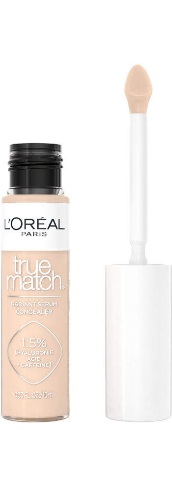 W3 LIGHT MEDIUM - Loreal True Match Corrector De Suero Radiante Con Acido Hialuronico Y Cafeina