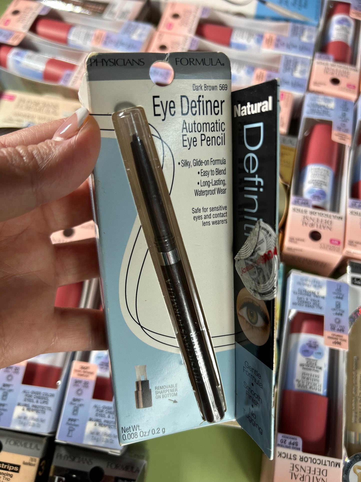 Physicians Formula Eye Definer Lapiz De Ojos Automatico Contra Agua - Cafe Oscuro