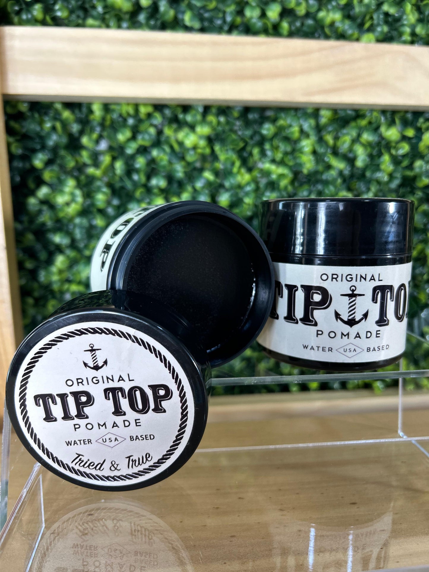 Tip Top Pomade A Base De Agua Para Peinado De Cabello 4.25oz - Fijacion Original