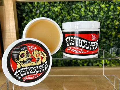 Fisticuffs Tuff Hold Pomade A Base De Agua Para Peinado De Cabello 4oz - Fijacion Fuerte