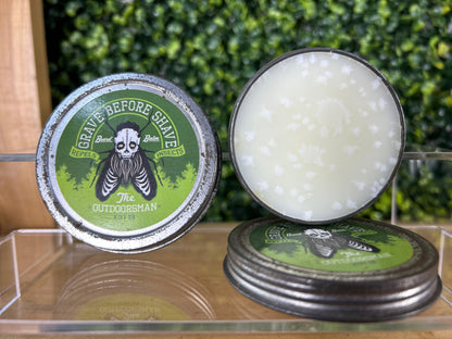 Grave Before Shave Balsamo Para Barba De Aceites Naturales 2oz - Outdoorsmen Blend