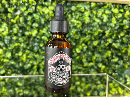 Grave Before Shave Aceite Para Barba De Ingredientes Naturales  1oz - Bay Rum Blend