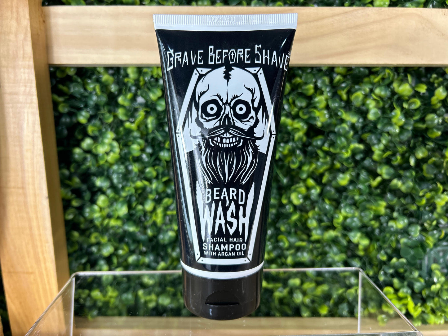 Grave Before Shave Beard Wash Shampoo Para Barba Con Aceite De Argan 6oz