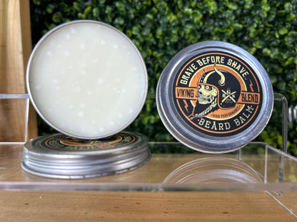 Grave Before Shave Balsamo Para Barba De Aceites Naturales 2oz - Viking Blend (Sin Aroma)
