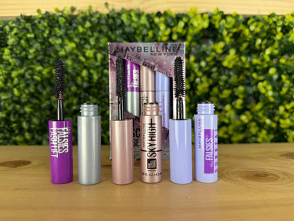 Maybelline Set De 3 MINI Mascara Encrespadores FALSIES & SKY HIGH