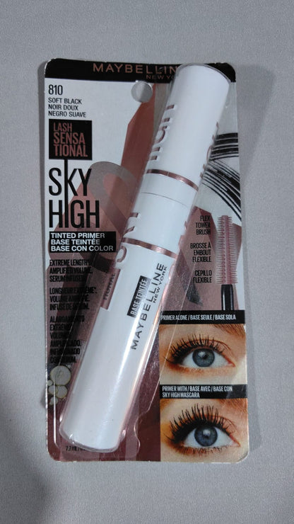 NEGRO / CON PRIMER - Maybelline Sky High Mascara Encrespador