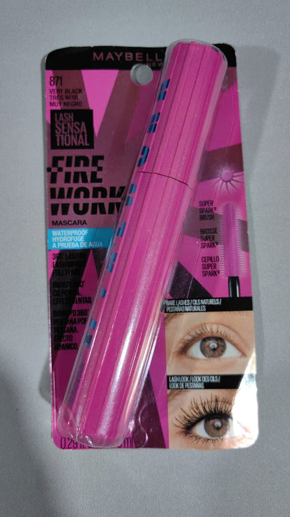FIREWORKS NEGRO / CONTRA AGUA - Maybelline Lash Sensational Mascara Encrespador