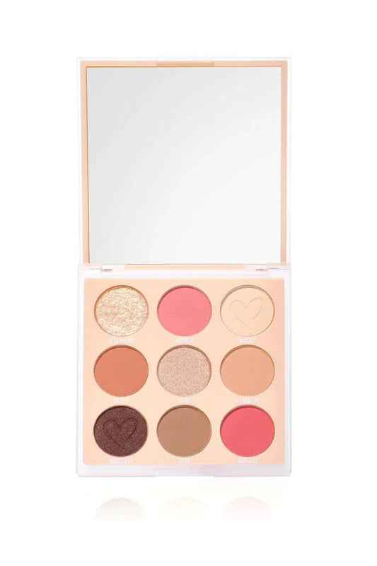 Beauty Creations Nude X MINI Paleta De Sombras De 9 Tonos - UNSEEN