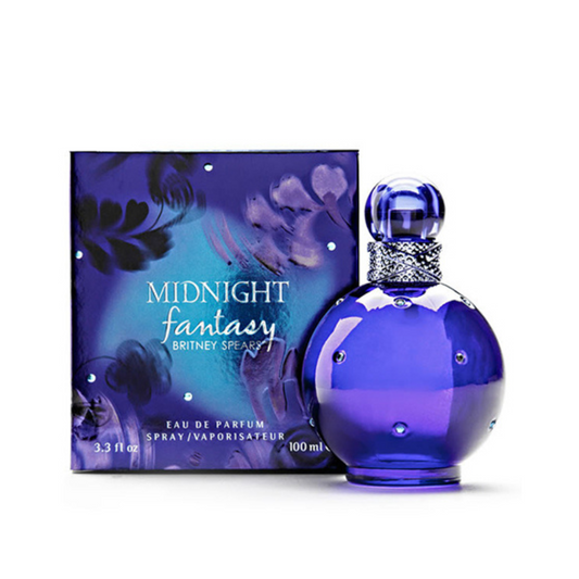 Britney Spears Midnight Fantasy Perfume Para Mujer Eau De Parfum (100mL/3.3oz)