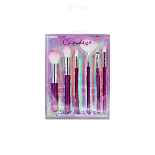 GLITTER - Candice Cosmetics Sets De 6 Brochas
