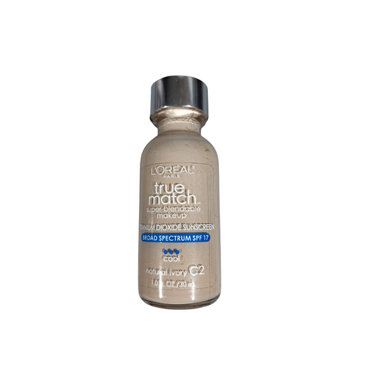 C2 - Loreal True Match Base Liquida Super Mezclable Con Proteccion Solar SPF17