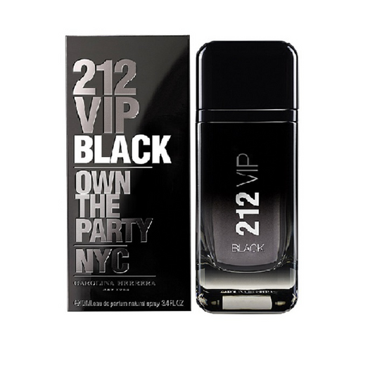 Carolina Herrera 212 VIP Black Own The Party NYC Perfume Para Hombre Eau De Parfum (100mL/3.4oz)