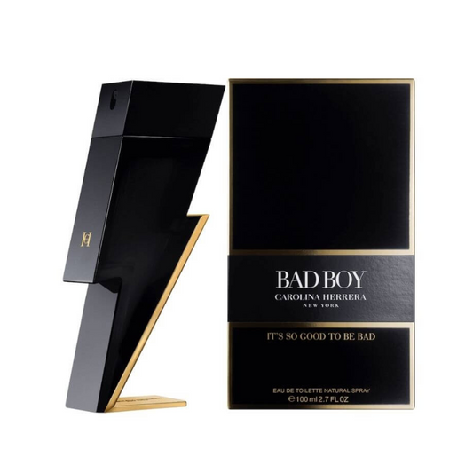 Carolina Herrera Bad Boy Perfume Para Hombre Eau De Toilette (100mL/3.4oz)