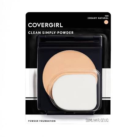 520 Creamy Natural - COVERGIRL Clean Matte Polvo Compacto Para Piel Seca a Nomral 11.5g/0.41oz