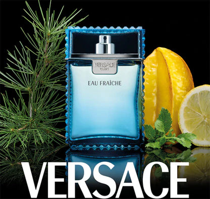 Versace Fraiche Man Perfume Para Hombre Eau De Toilette (200mL/6.7oz)