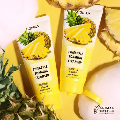 MOIRA Pineapple Foaming Cleanser Limpiador Facial Espumoso Piña - 80mL