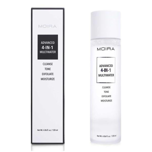 MOIRA Agua Multiusos Avanzada 4 en 1 (Limpia, Tonifica, Exfolia, Hidrata) - 120ml