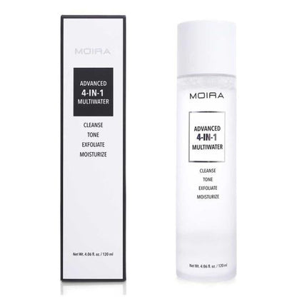 MOIRA Agua Multiusos Avanzada 4 en 1 (Limpia, Tonifica, Exfolia, Hidrata) - 120ml