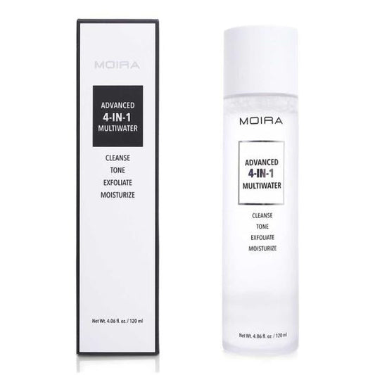 MOIRA Agua Multiusos Avanzada 4 en 1 (Limpia, Tonifica, Exfolia, Hidrata) - 120ml