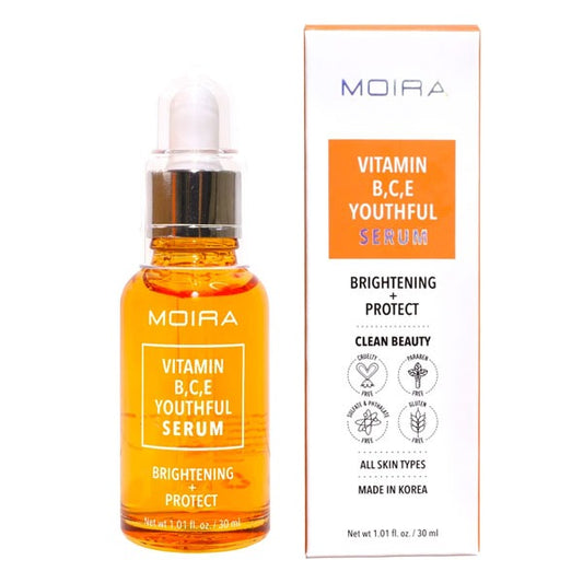 MOIRA Serum Facial Antienvejecimiento Vitamina B,C,& E - 30mL
