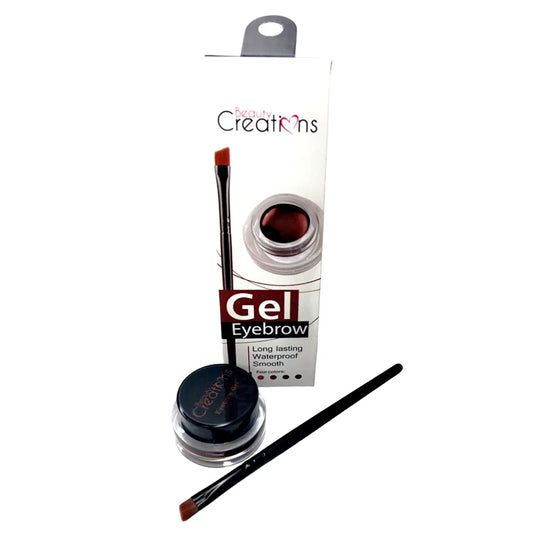 Beauty Creations Delineador En Gel Para Cejas Contra Agua Y Larga Duracion - Cafe