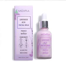 MOIRA Lavender Acai Leche Facial De Lavanda & Acai Humectante - 30mL